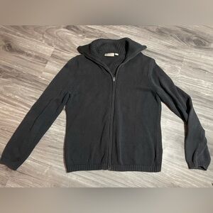 🩵Women’s Croft and barrow medium zipper sweater